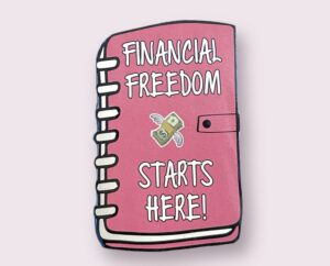 Financial Freedom Sticker Cut